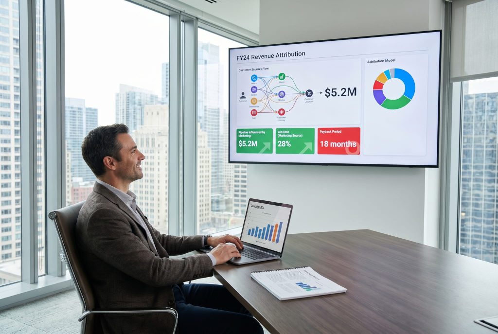 CEOCFO Revenue Attribution Dashboard